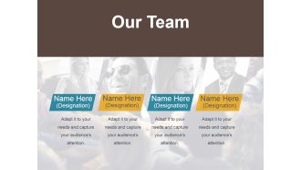 Our Team Ppt PowerPoint Presentation Model Samples