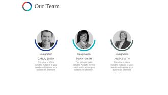 Our Team Ppt PowerPoint Presentation Outline Display
