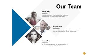 Our Team Ppt PowerPoint Presentation Pictures Design Inspiration