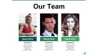 Our Team Ppt PowerPoint Presentation Professional Designs Download