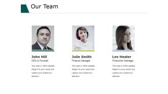 Our Team Ppt PowerPoint Presentation Professional Gallery