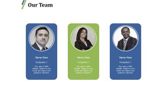 Our Team Ppt PowerPoint Presentation Slides Display