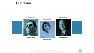 Our Team Ppt PowerPoint Presentation Visual Aids Model