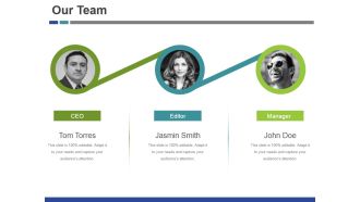 Our Team Template 1 Ppt PowerPoint Presentation Icon Slide