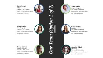 Our Team Template 2 Ppt PowerPoint Presentation Infographics Layouts