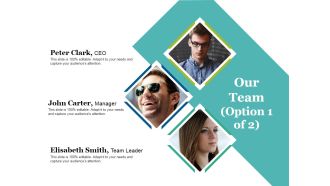 Our Team Template Ppt PowerPoint Presentation Show Sample