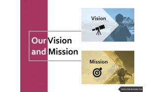 Our Vision And Mission Ppt PowerPoint Presentation Gallery Summary