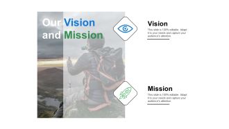 Our Vision And Mission Ppt PowerPoint Presentation Pictures Graphics Design