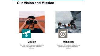 Our Vision And Mission Ppt PowerPoint Presentation Show Graphics Design