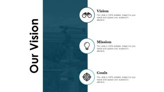 Our Vision Ppt PowerPoint Presentation Pictures Ideas