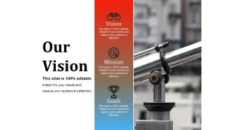 Our Vision Ppt PowerPoint Presentation Show Visuals