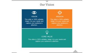 Our Vision Ppt PowerPoint Presentation Styles Information