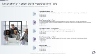 Outline Of Data Preprocessing Strategies And Importance Description Of Various Data Preprocessing Tools Slides PDF