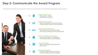 Outstanding Employee Step 5 Communicate The Award Program Guidelines PDF