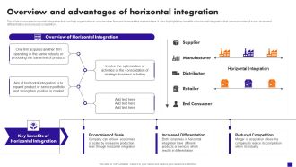 Overview And Advantages Of Horizontal Integration Rules PDF