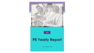PR Yearly Report One Pager Documents