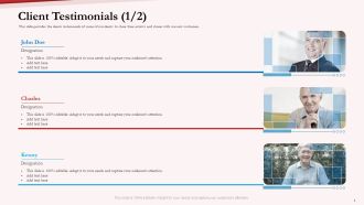 Pension Plan Client Testimonials Communication Ppt Show Graphics Design PDF
