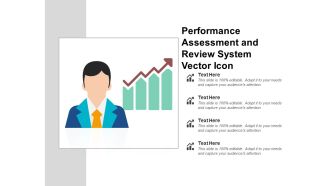 Performance Assessment And Review System Vector Icon Ppt PowerPoint Presentation Inspiration Picture