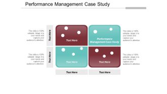 Performance Management Case Study Ppt PowerPoint Presentation Show Vector Cpb