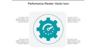Performance Review Vector Icon Ppt Powerpoint Presentation Pictures Example