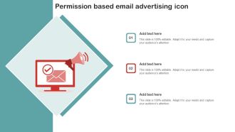 Permission Based Email Advertising Icon Designs PDF