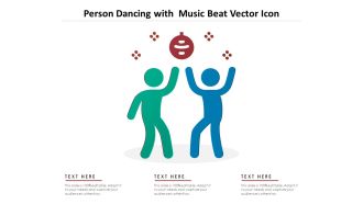 Person Dancing With Music Beat Vector Icon Ppt PowerPoint Presentation File Slides PDF