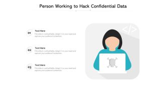 Person Working To Hack Confidential Data Ppt PowerPoint Presentation File Images PDF
