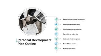 Personal Development Plan Outline Ppt PowerPoint Presentation Inspiration Template