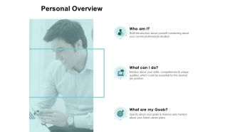 Personal Overview Technology Ppt PowerPoint Presentation Layouts Samples