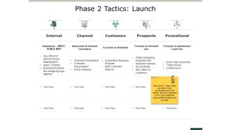 Phase 2 Tactics Launch Ppt PowerPoint Presentation Outline Inspiration