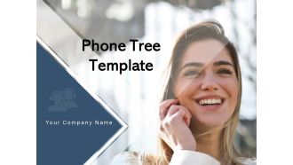Phone Tree Template Employee Hierarchy Chart Communication Ppt PowerPoint Presentation Complete Deck