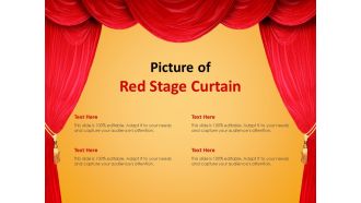 Picture Of Red Stage Curtain Ppt PowerPoint Presentation Inspiration Slide Download