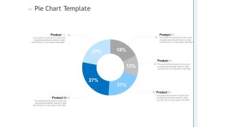 Pie Chart Template Ppt PowerPoint Presentation Gallery Graphics Tutorials PDF