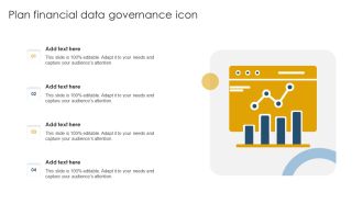 Plan Financial Data Governance Icon Ppt Visual Aids PDF