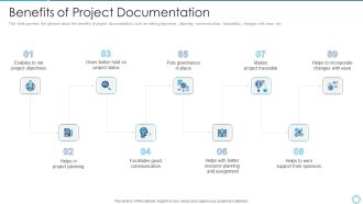 Plan For Project Scoping Management Benefits Of Project Documentation Ideas PDF