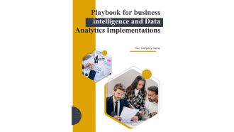 Playbook For Business Intelligence And Data Analytics Implementations Template