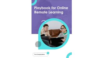 Playbook For Online Remote Learning Template
