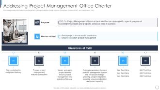Playbook For Successful Project Management Addressing Project Management Icons PDF
