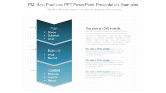 Pmi Best Practices Ppt Powerpoint Presentation Examples