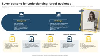Positioning Techniques To Improve Buyer Persona For Understanding Target Audience Graphics PDF