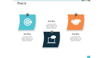 Post It Icon Management Ppt PowerPoint Presentation Pictures Design Ideas