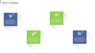 Post It Notes Ppt Infographics Styles PDF