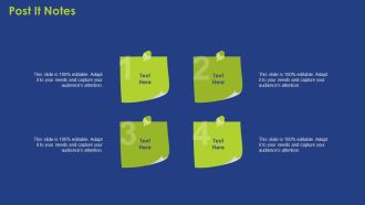 Post It Notes Ppt Layouts Grid PDF