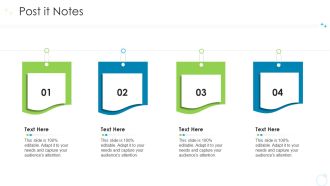 Post It Notes Ppt Outline Graphics Example PDF