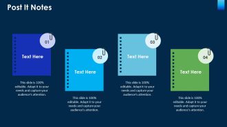 Post It Notes Ppt Outline Layouts PDF