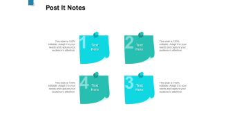 Post It Notes Ppt PowerPoint Presentation Show Gallery