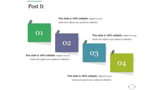 Post It Ppt PowerPoint Presentation Ideas Design Inspiration