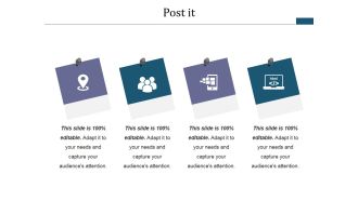 Post It Ppt PowerPoint Presentation Outline Display