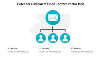 Potential Customers Email Contact Vector Icon Ppt PowerPoint Presentation Gallery Slide Download PDF