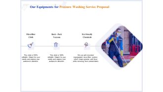 Pressure Cleaning Proposal And Service Agreement Our Equipments For Pressure Washing Service Proposal Rules PDF